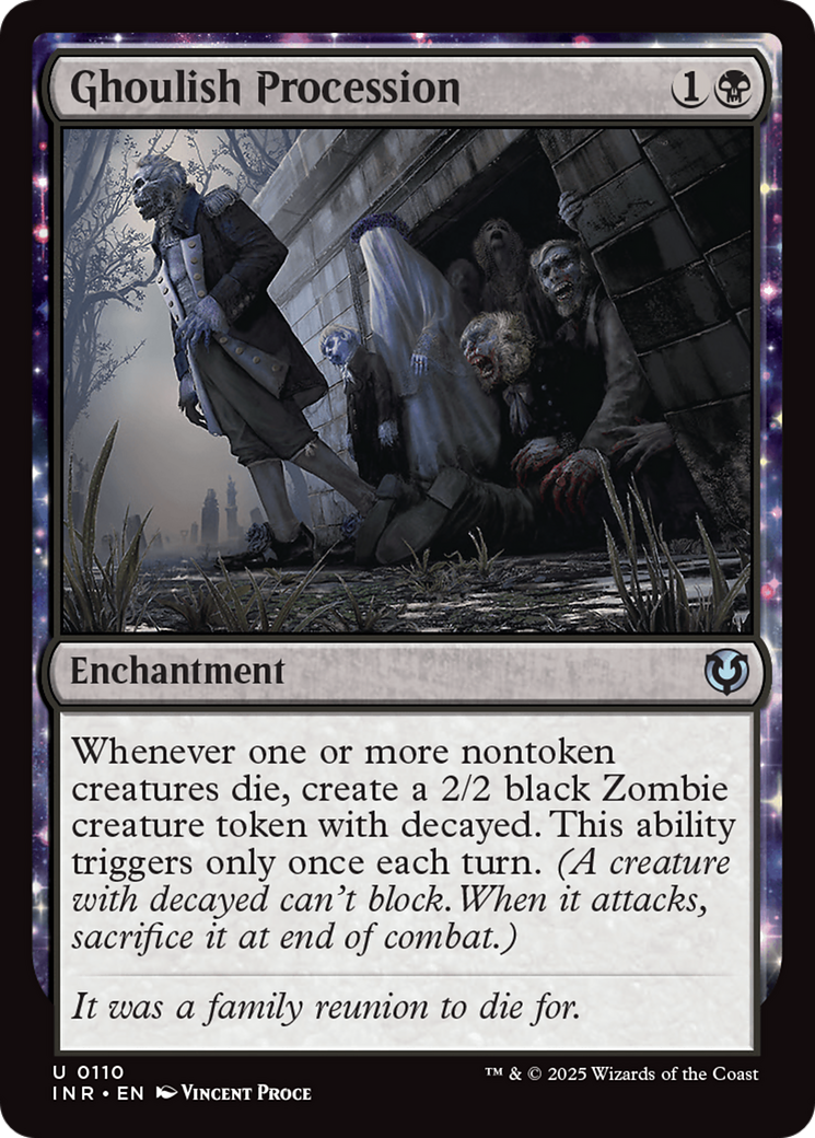 Ghoulish Procession (-110) - Innistrad Remastered Foil