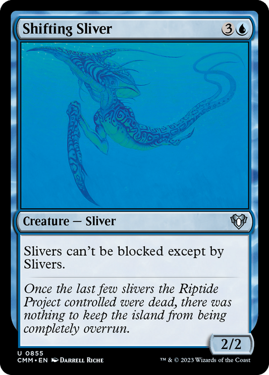 Shifting Sliver (CMM-855) - Commander Masters