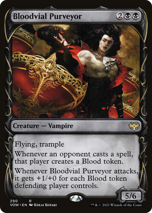 Bloodvial Purveyor (VOW-290) - Innistrad: Crimson Vow: (Showcase)