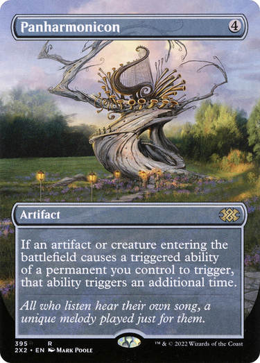 Panharmonicon (Borderless) (2X2-395) - Double Masters 2022 (Borderless) Foil