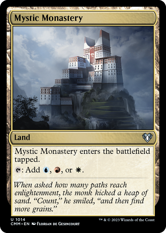 Mystic Monastery (CMM-1014) - Commander Masters