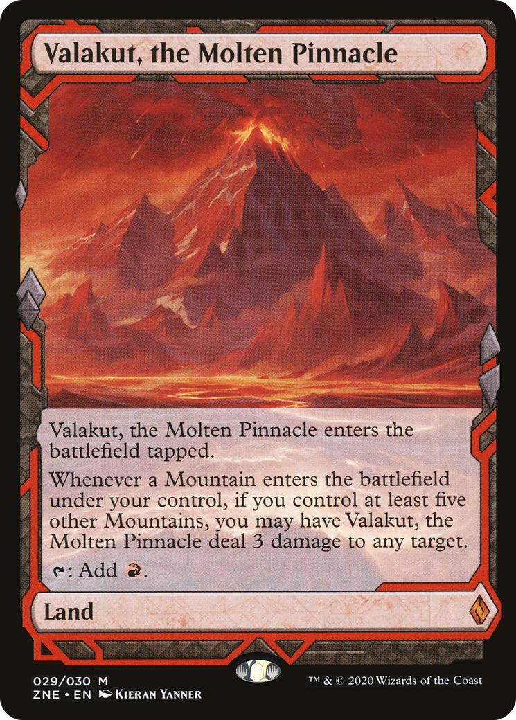 Valakut, the Molten Pinnacle (ZNE) Foil