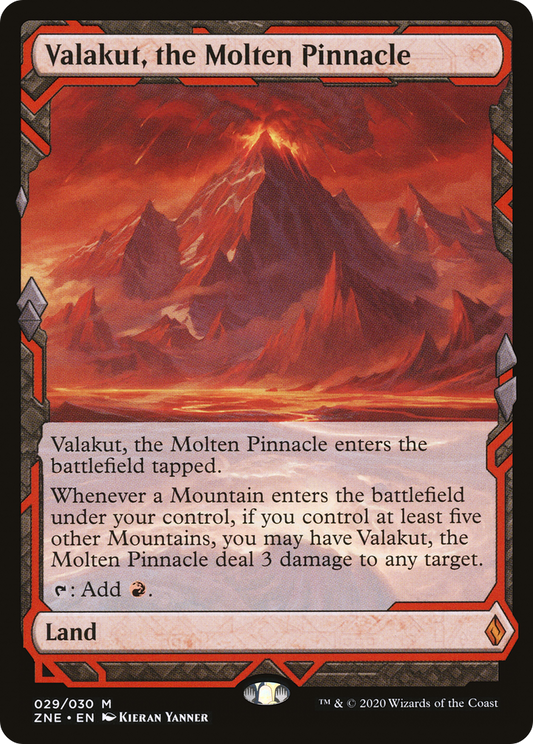 Valakut, the Molten Pinnacle (ZNE) Foil