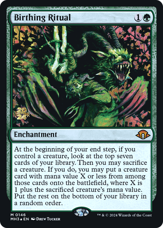 Birthing Ritual (PMH3-146S) - Modern Horizons 3 Promos Foil