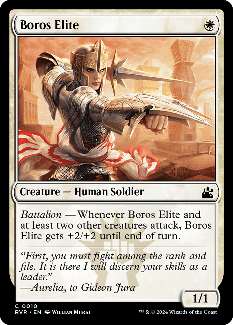 Boros Elite (RVR-010) - Ravnica Remastered Foil