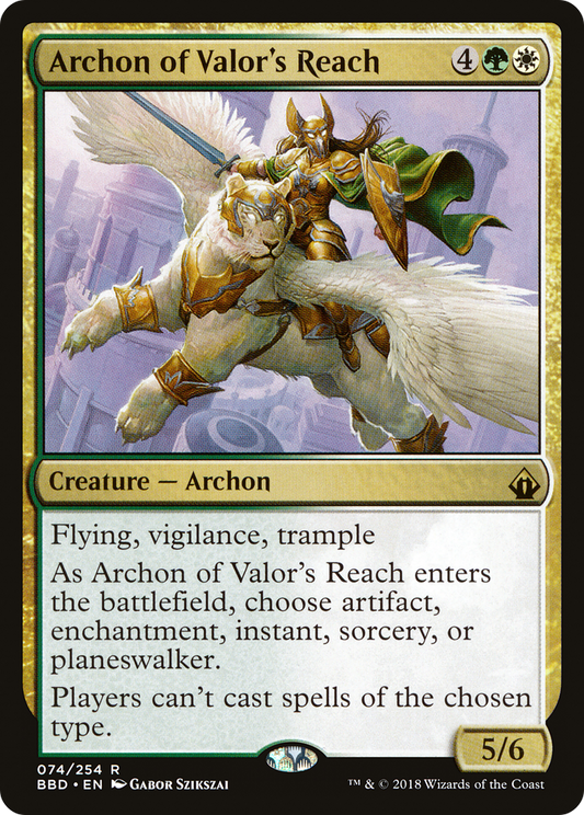 Archon of Valor's Reach (BBD-074) - Battlebond