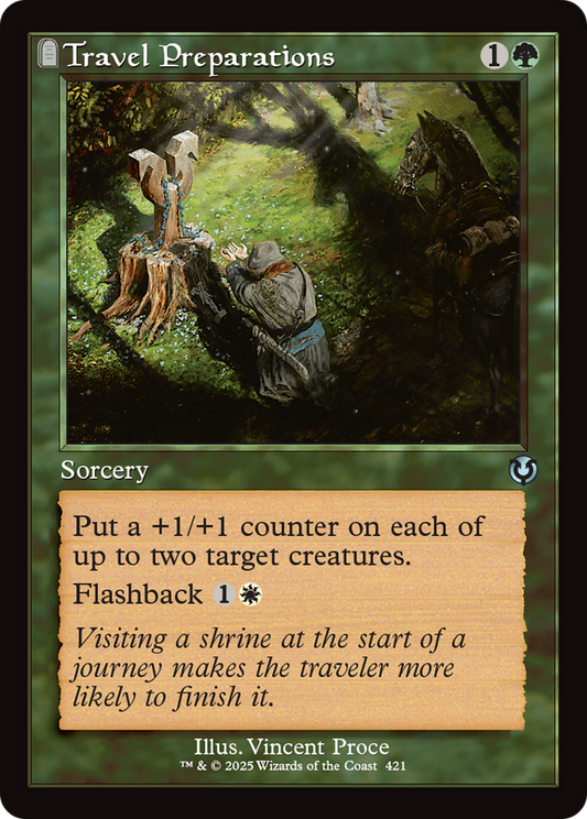 Travel Preparations (Retro Frame) (-421) - Innistrad Remastered