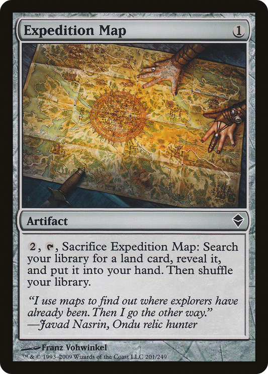 Expedition Map (ZEN-201) - Zendikar