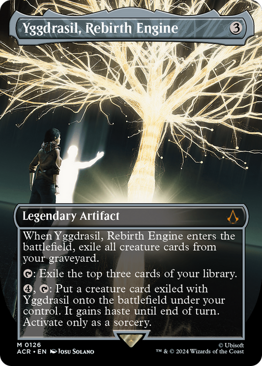 Yggdrasil, Rebirth Engine (ACR-126) - Assassin's Creed (Borderless) Foil