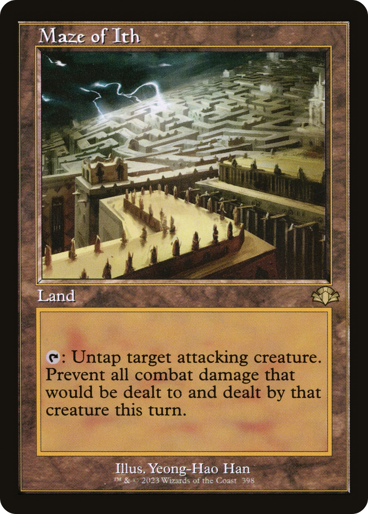 Maze of Ith Retroframe foil 398