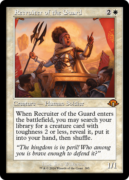 Recruiter of the Guard (MH3-395) - Modern Horizons 3 Foil