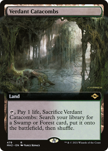 Verdant Catacombs (Extended Art) (MH2-479) - Modern Horizons 2: (Extended Art)