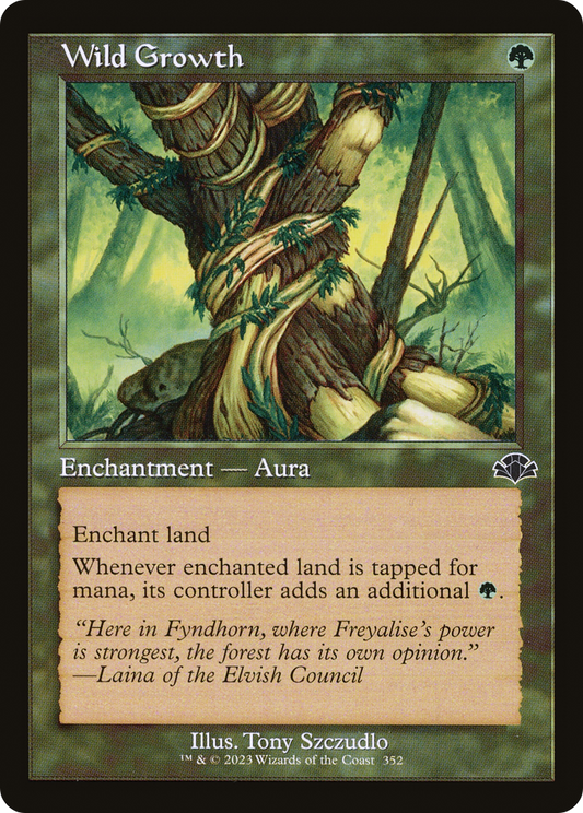 Wild Growth (DMR-352) - Dominaria Remastered Foil