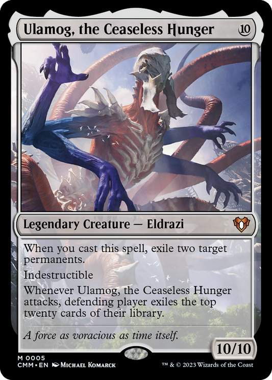 Ulamog, the Ceaseless Hunger (CMM-005) - Commander Masters Foil