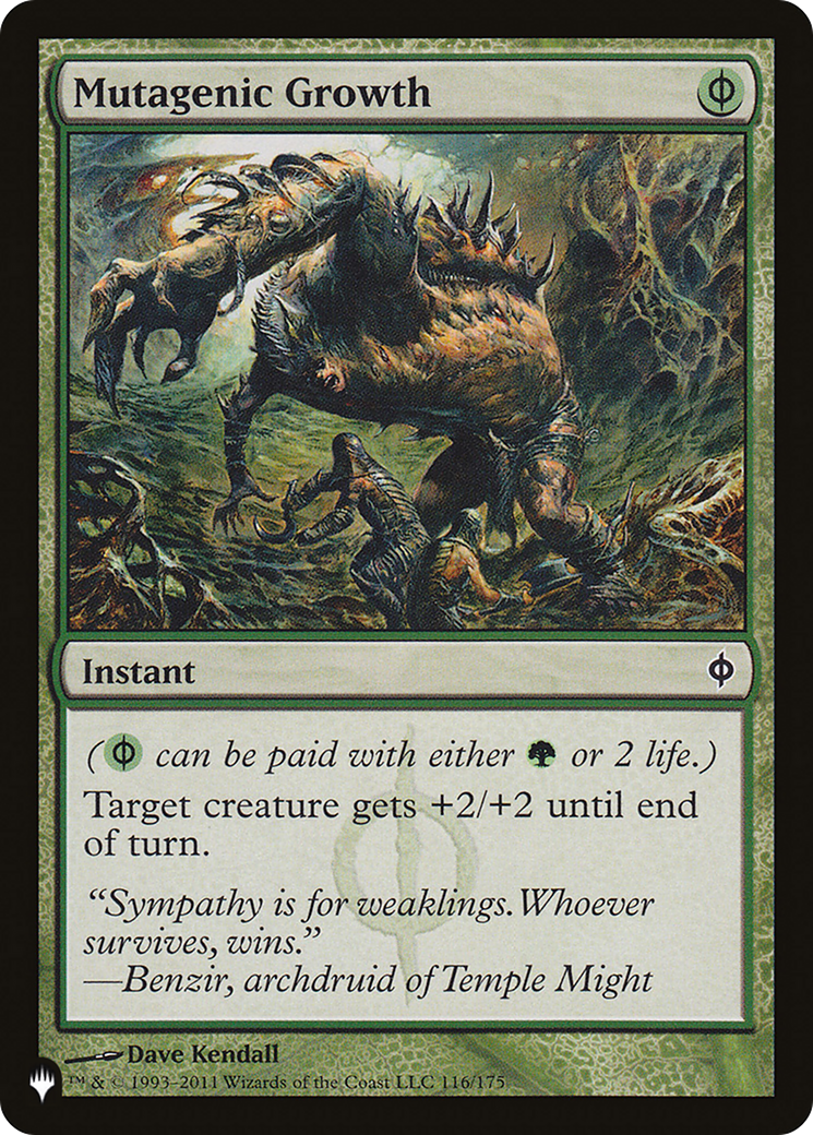 Mutagenic Growth (LIST-NPH-116) - The List