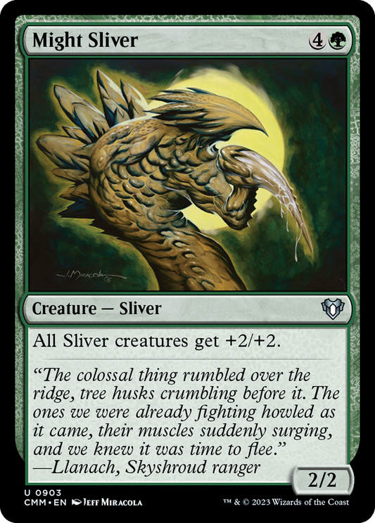 Might Sliver (CMM-903) - Commander Masters