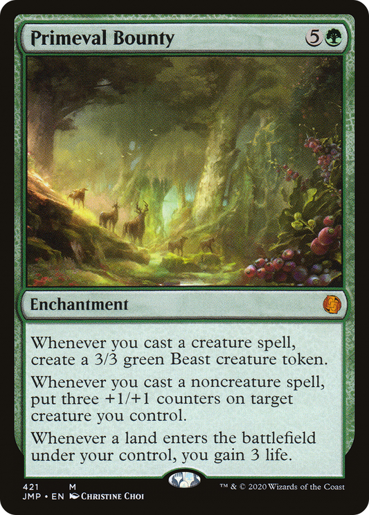 Primeval Bounty (JMP-421) - Jumpstart
