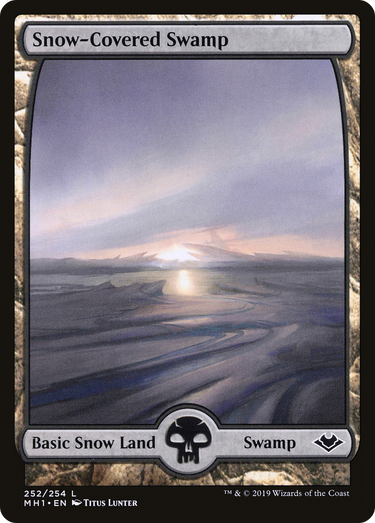 Snow-Covered Swamp (MH1-252) - Modern Horizons