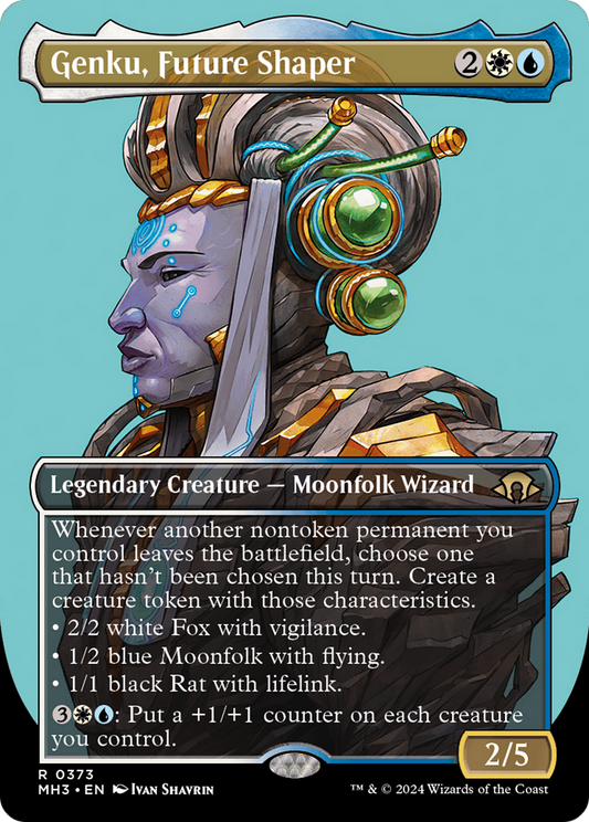 Genku, Future Shaper (MH3-373) - Modern Horizons 3 (Borderless) Foil