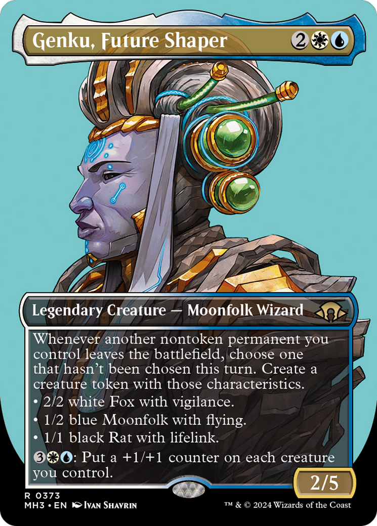 Genku, Future Shaper (MH3-373) - Modern Horizons 3 (Borderless)