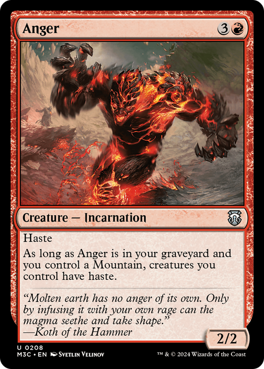 Anger (M3C-208) - Modern Horizons 3 Commander Foil