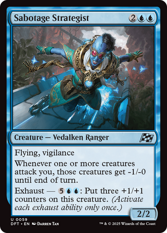 Sabotage Strategist (DFT-059) - Aetherdrift Foil
