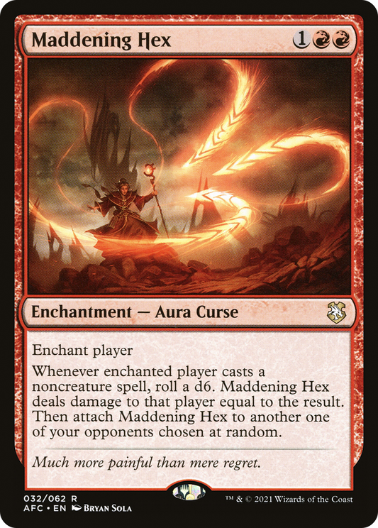 Maddening Hex (AFC-032) - Forgotten Realms Commander