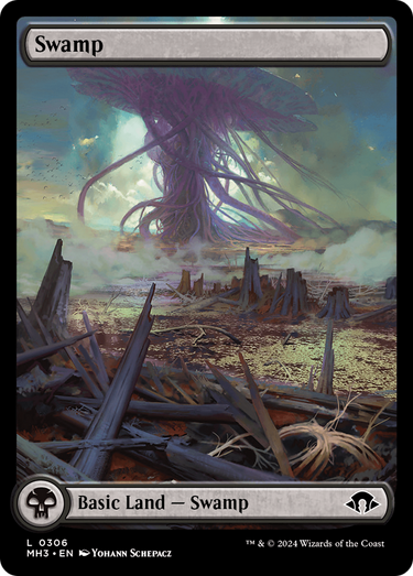 Swamp (0306) (MH3-306) - Modern Horizons 3 Foil