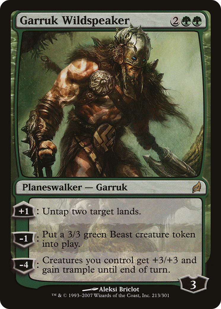 Garruk Wildspeaker (LRW-213) - Lorwyn