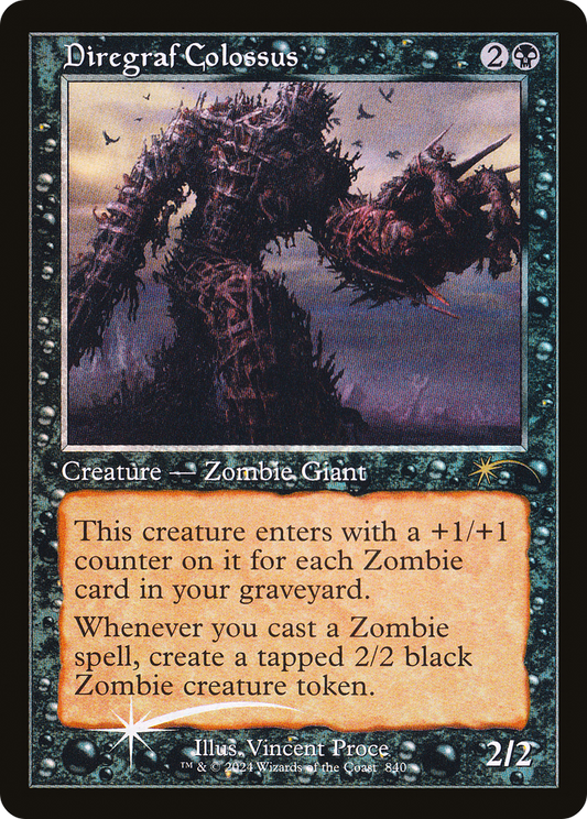 Diregraf Colossus (Retro Frame) (SLD-840) - Secret Lair Drop Series Foil