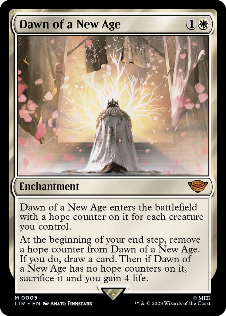 Dawn of a New Age Foil Base 5