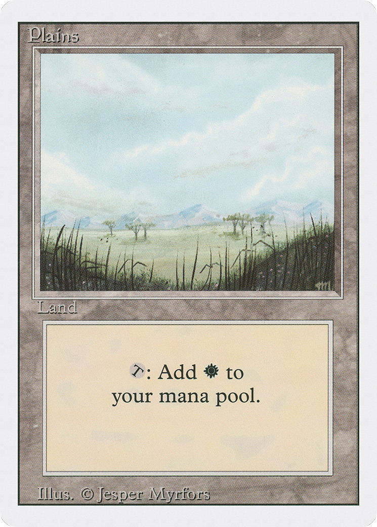 Plains (3ED-293) - Revised Edition