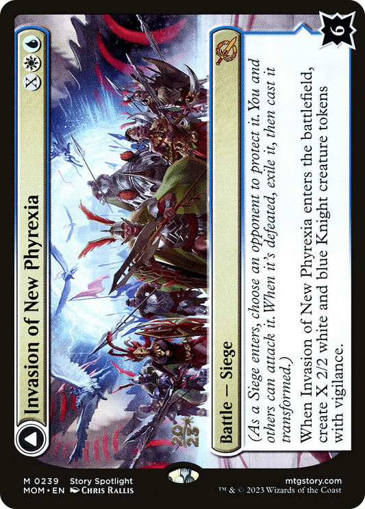 Invasion of New Phyrexia // Teferi Akosa of Zhalfir (PMOM-239S) - March of the Machine Promos Foil