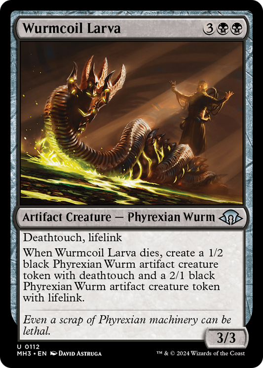 Wurmcoil Larva (MH3-112) - Modern Horizons 3