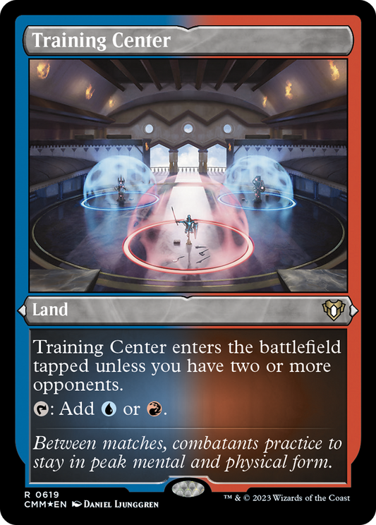 Training Center (CMM-619) - Commander Masters Etched Foil