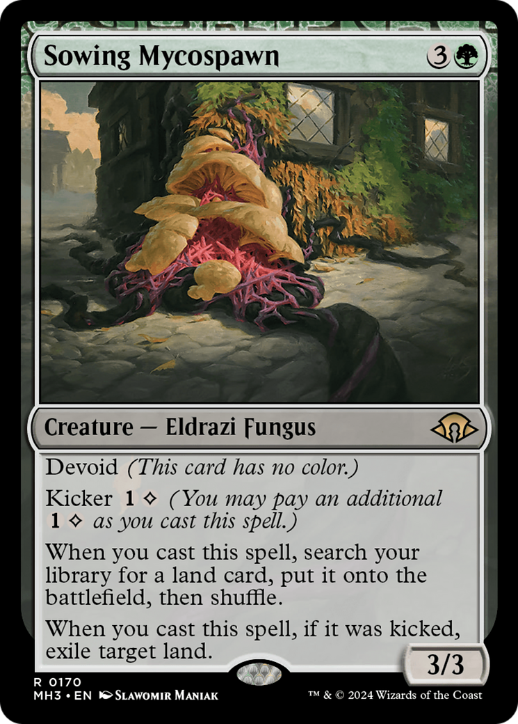 Sowing Mycospawn (MH3-170) - Modern Horizons 3