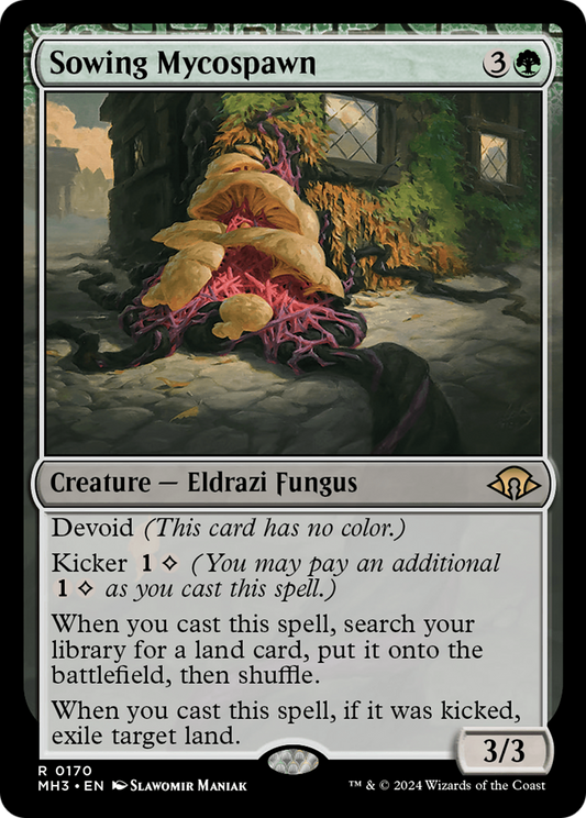 Sowing Mycospawn (MH3-170) - Modern Horizons 3