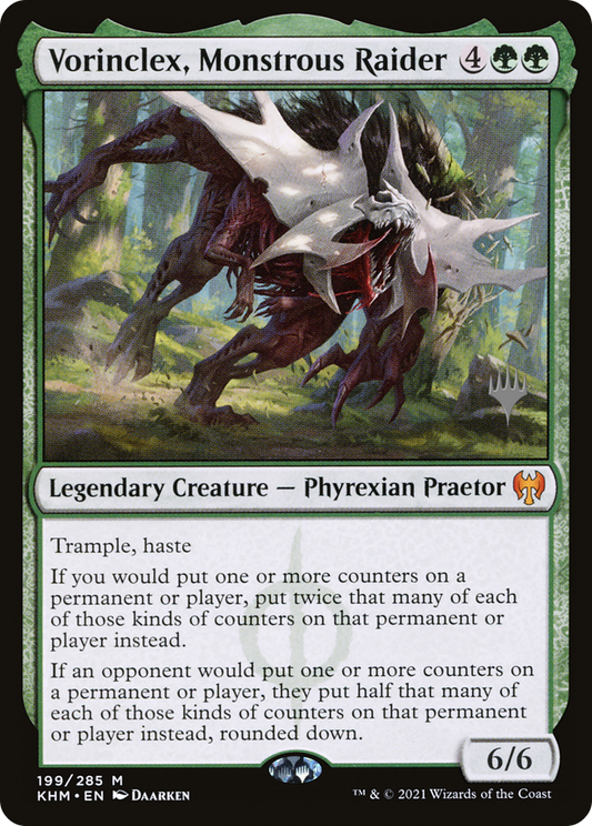Vorinclex, Monstrous Raider (PPKHM-199) - Kaldheim Promos