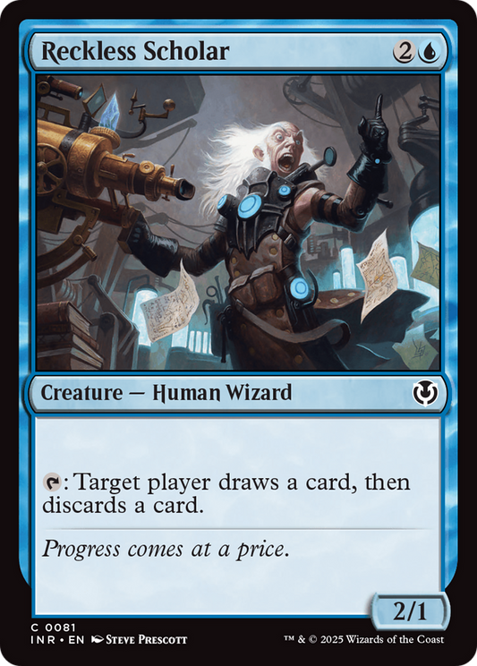 Reckless Scholar (-081) - Innistrad Remastered