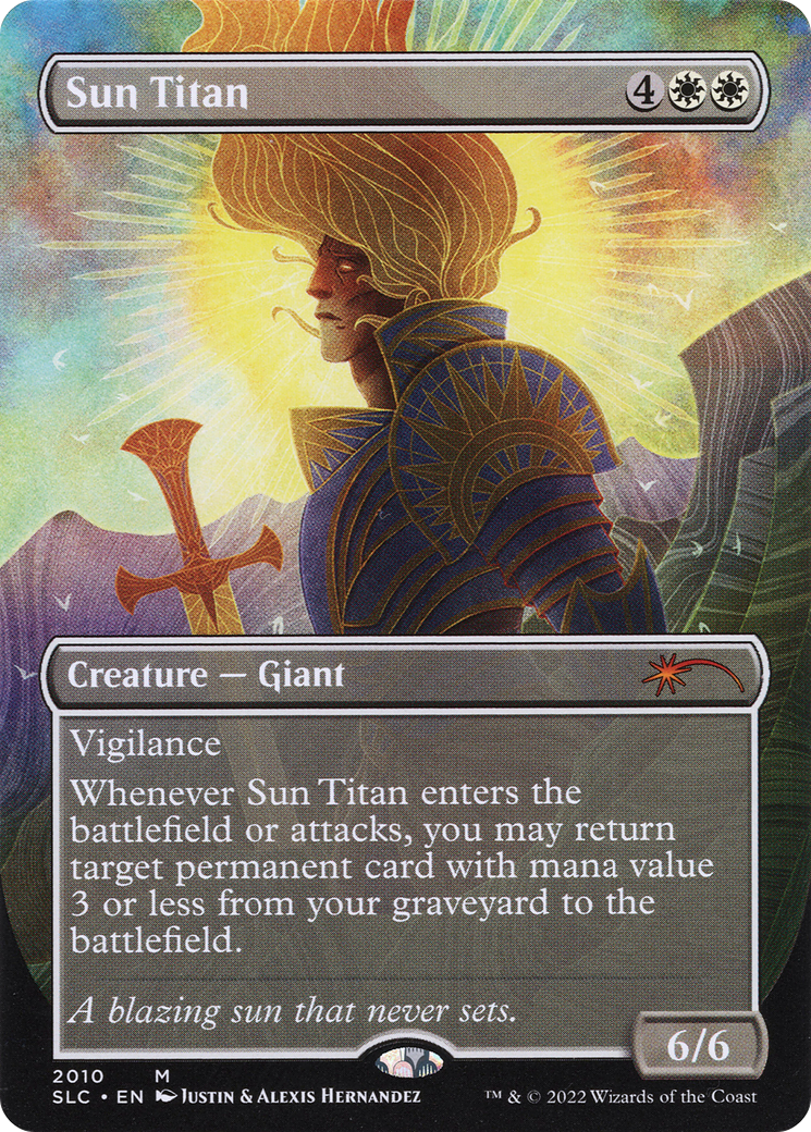 Sun Titan (SLC-2010) - Secret Lair 30th Anniversary Countdown Kit (Borderless) Foil