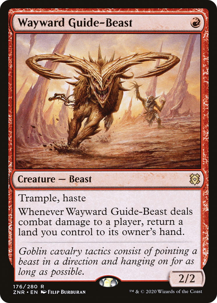 Wayward Guide-Beast (ZNR-176) - Zendikar Rising