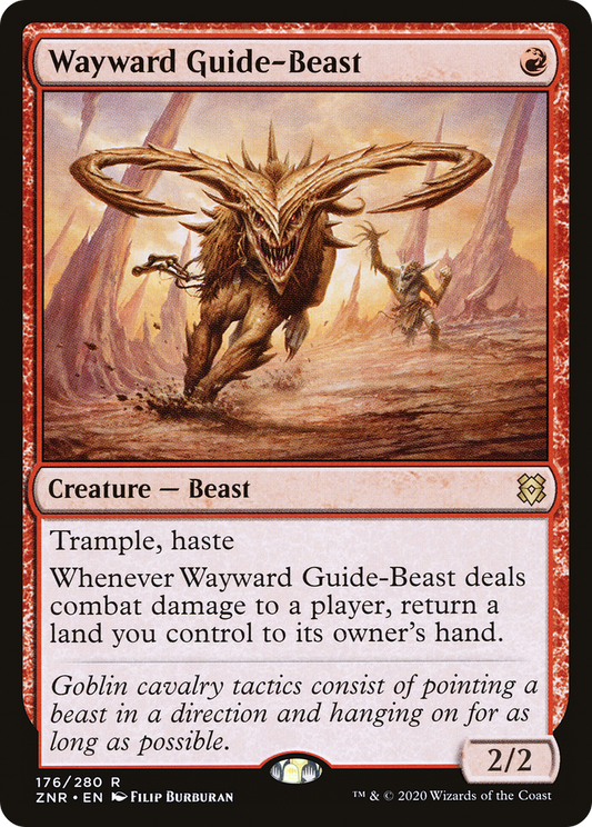 Wayward Guide-Beast (ZNR-176) - Zendikar Rising