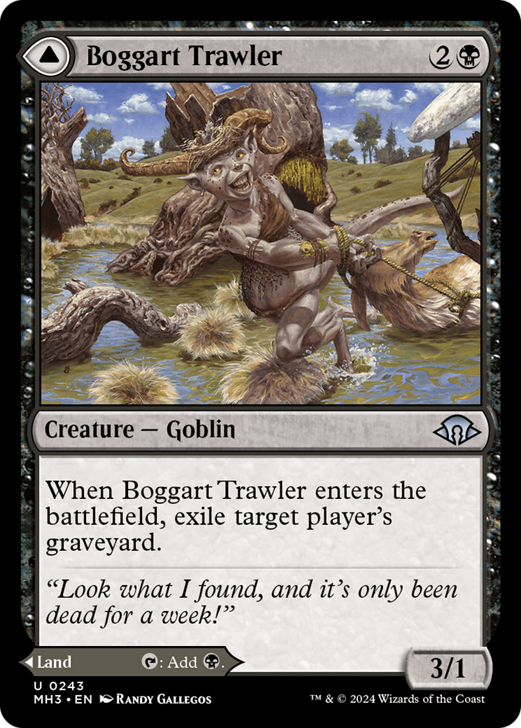 Boggart Trawler // Boggart Bog (MH3-243) - Modern Horizons 3