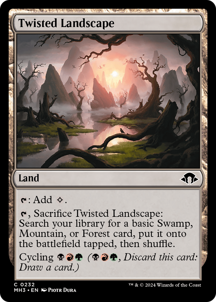 Twisted Landscape (MH3-232) - Modern Horizons 3