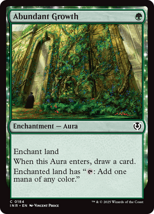 Abundant Growth (-184) - Innistrad Remastered Foil