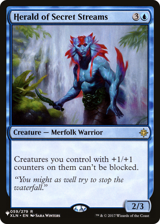Herald of Secret Streams (LIST-059/279) - The List