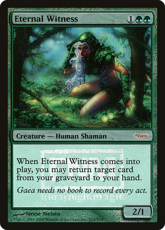 Eternal Witness (FNM-003) - Friday Night Magic 2008 Foil