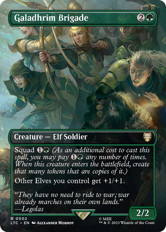 Galadhrim Brigade Surge Foil Borderless