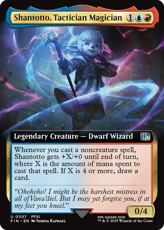 Shantotto, Tactician Magician (Extended Art) (FIN-507) - FINAL FANTASY