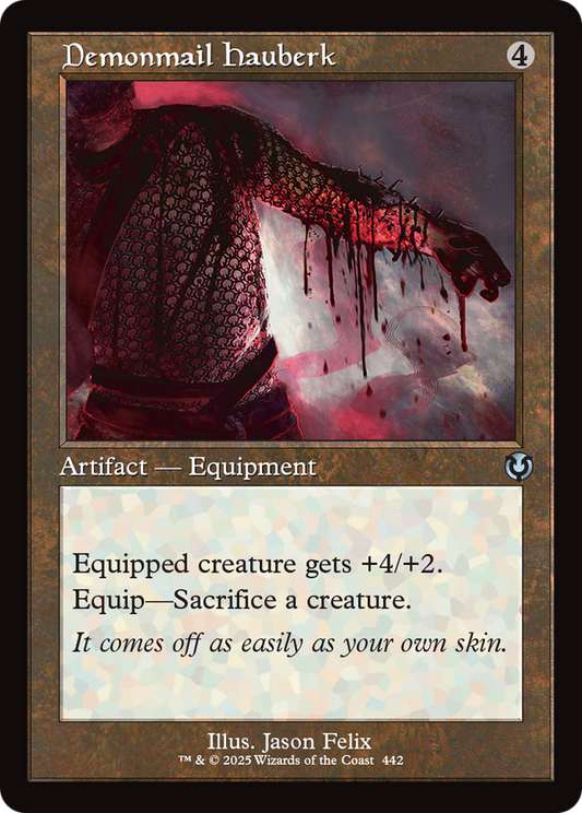 Demonmail Hauberk (Retro Frame) (-442) - Innistrad Remastered